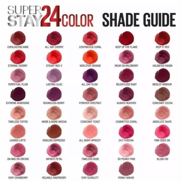 BRAND NEW Maybelline SuperStay 24 2-Step Liquid Lipstick, 050 Unlimited Raisin - Picture 7 of 10